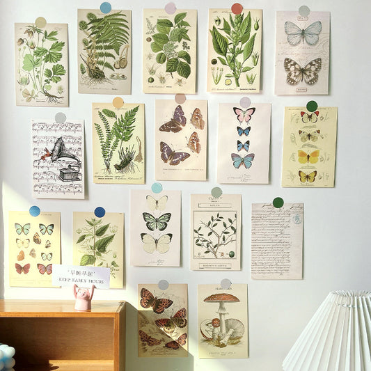 Plant Series Wall Prints 30 Piece