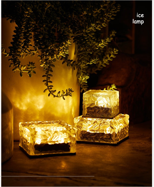 Assorted Garden Glass Lamp The Unalia Brand