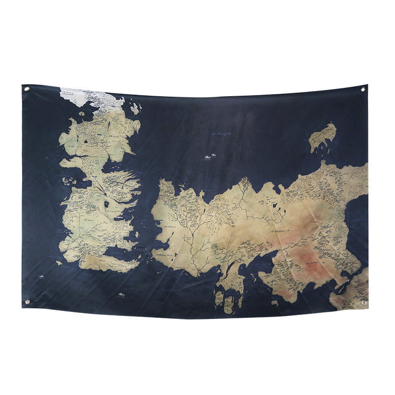 New Home Map Decoration Flag The Unalia Brand