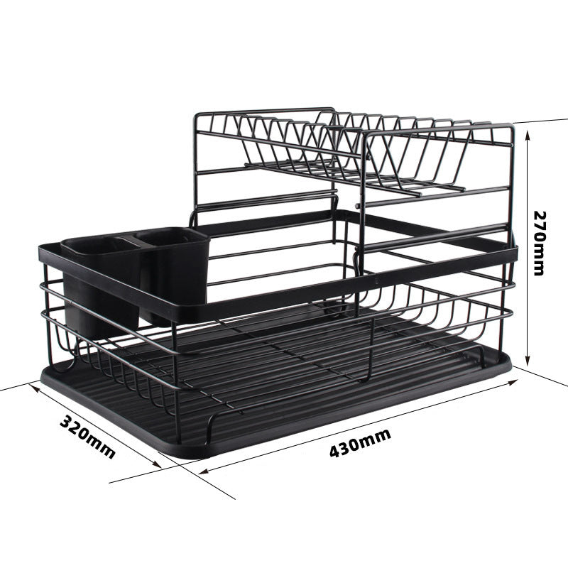 Estante de cocina de hierro multifuncional