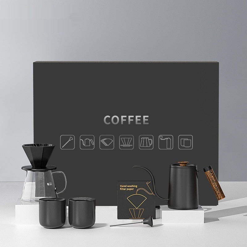 Pour-over Coffee Suit Household Drip Filter Gift Box Ceramic Business The Unalia Brand