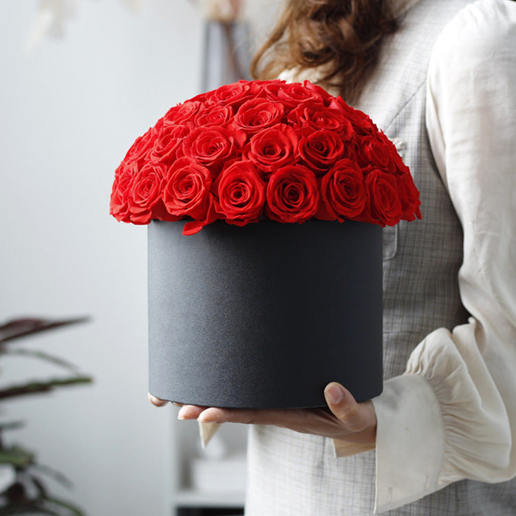 Bucket Rose Flower Box Valentine's Day Christmas Creative Gift The Unalia Brand