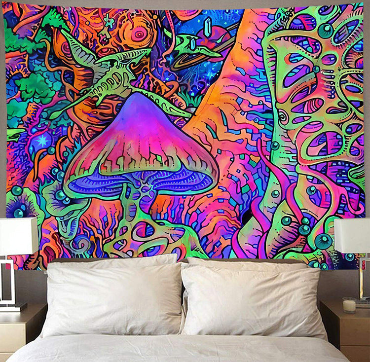 Home Decoration Psychedelic Background Cloth The Unalia Brand