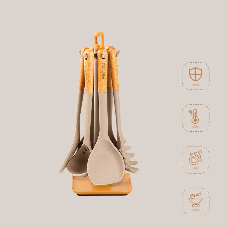 Non-Stick Silicone Utensil Set The Unalia Brand