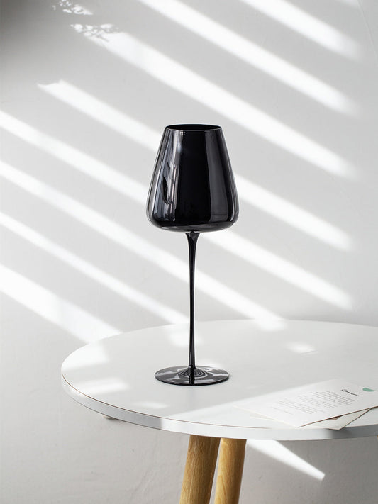 Minimalist Black Wine Glass Set The Unalia Brand