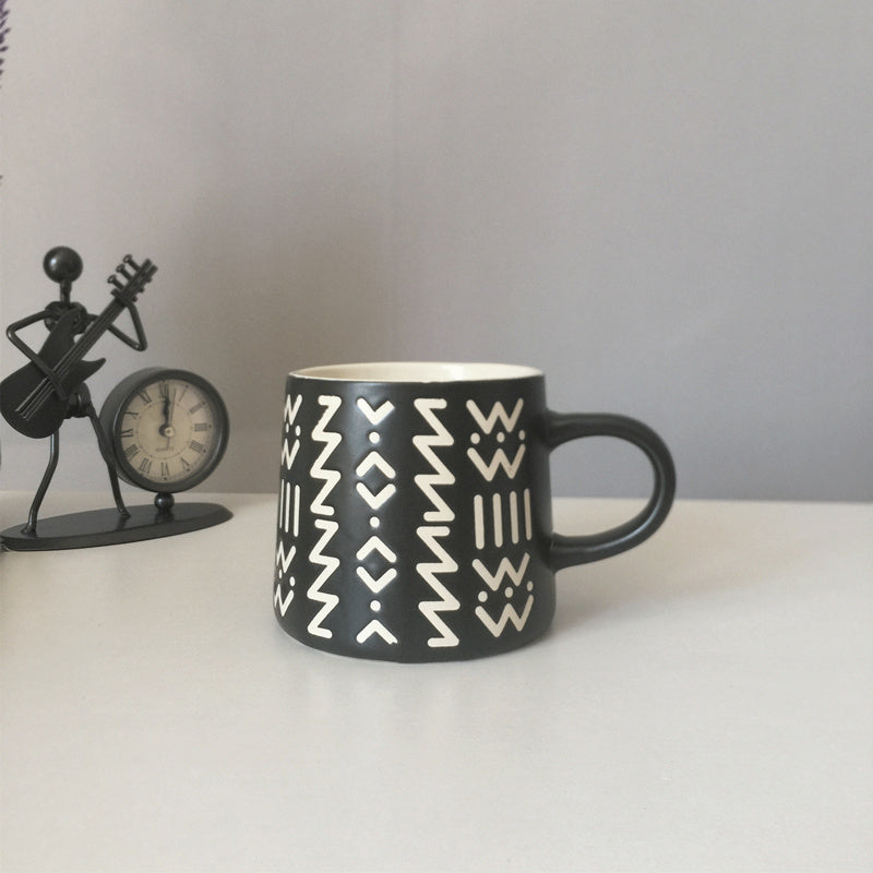 Assorted Handpainted Nordic Mugs The Unalia Brand