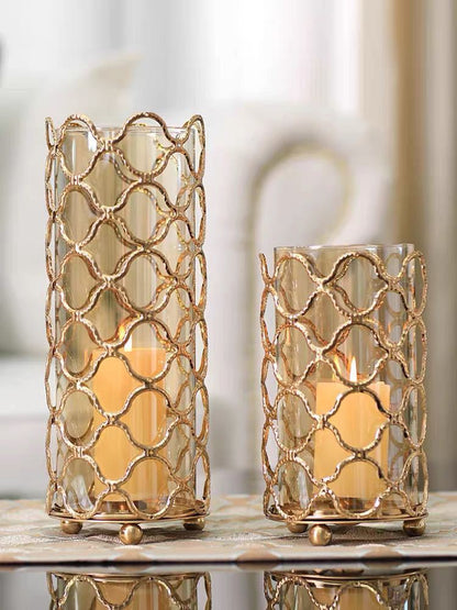 Gold Printed Geometric Vases The Unalia Brand