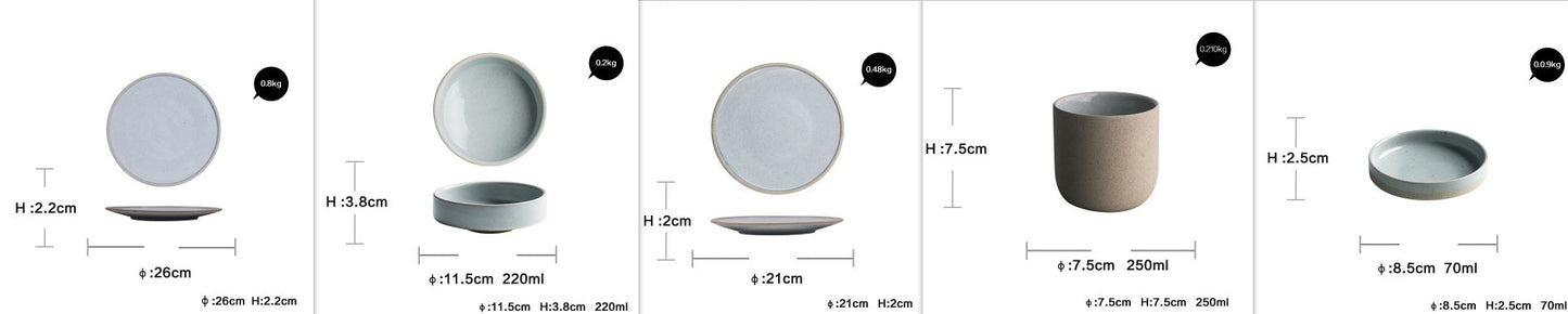 Contemporary Dinnerware Set The Unalia Brand