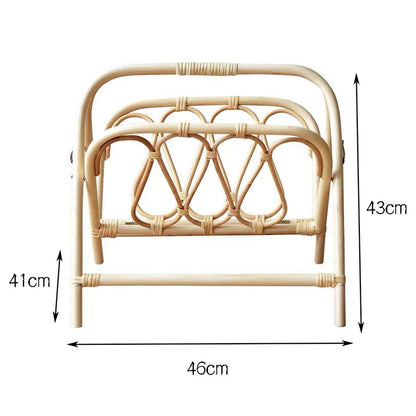 Japanese Rattan Rack