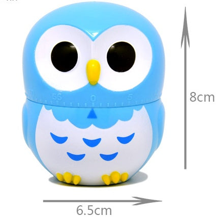 Owl Cartoon 60min Kitchen Timer The Unalia Brand