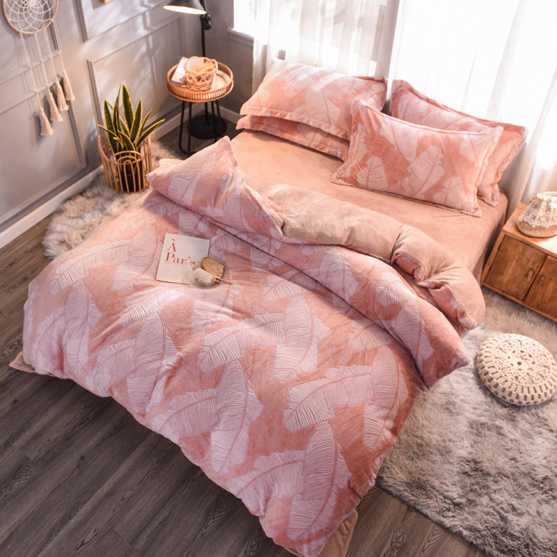 All Pink Printed Bedding The Unalia Brand