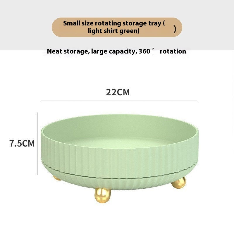 Plastic Cosmetics Rotating Storage Box The Unalia Brand