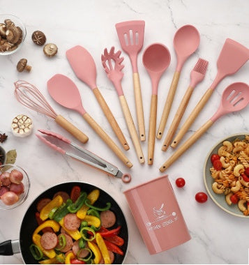 Colourful Silicone Cooking Utensils Set The Unalia Brand