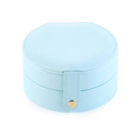 Cosmetic storage box with zipper travel portable jewelry box The Unalia Brand