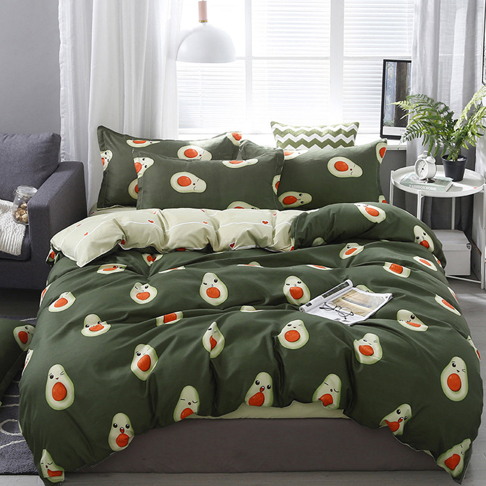 Assorted Veggie Cotton Bedding Set The Unalia Brand