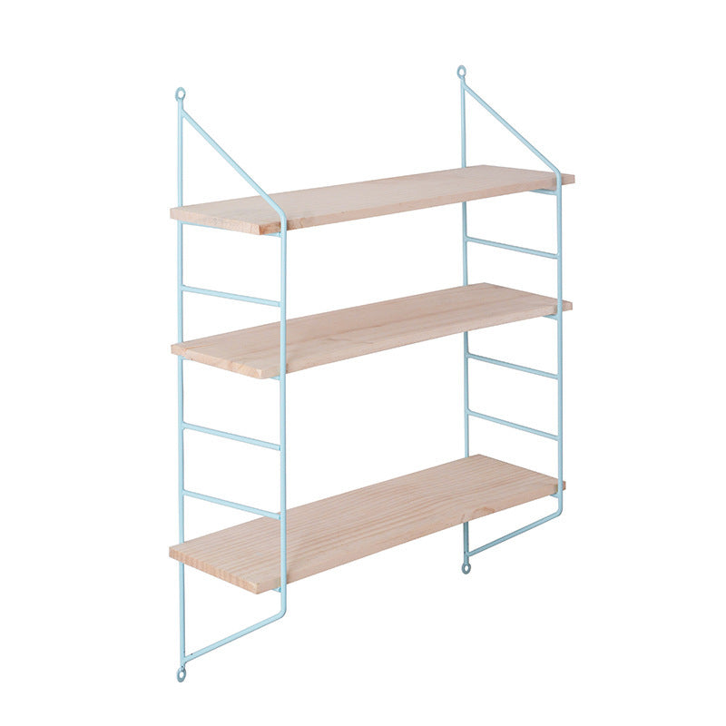 Wooden decorative iron rack The Unalia Brand