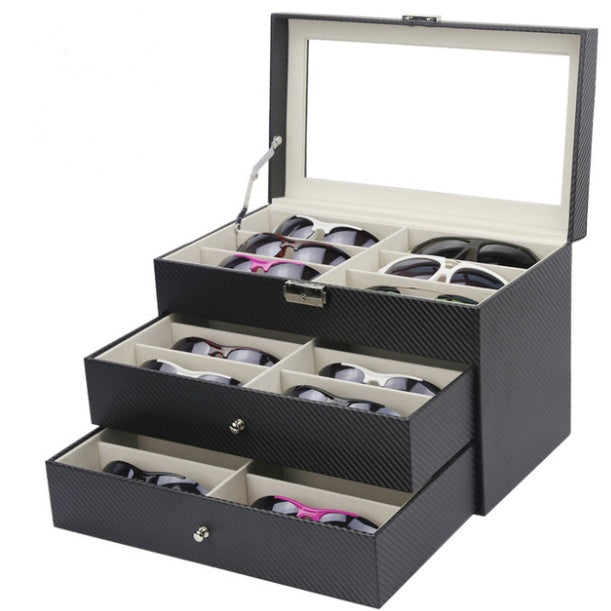 Storage pu leather display box The Unalia Brand