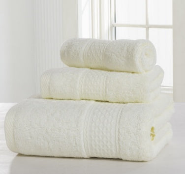 Assorted 3-Piece Cotton Towel Set The Unalia Brand