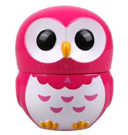 Owl Cartoon 60min Kitchen Timer The Unalia Brand