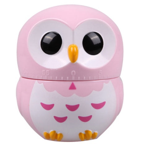 Owl Cartoon 60min Kitchen Timer The Unalia Brand