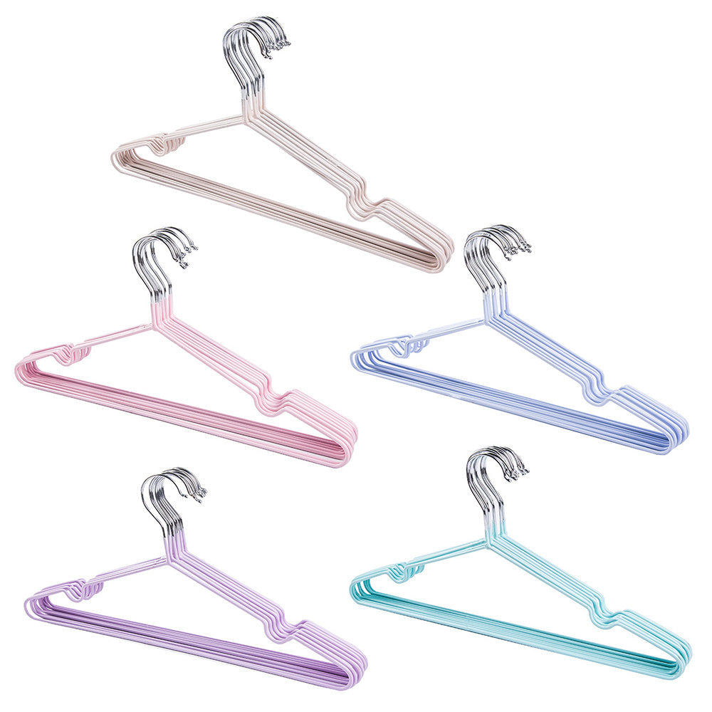 10pcs Non-slip stainless steel hanger The Unalia Brand