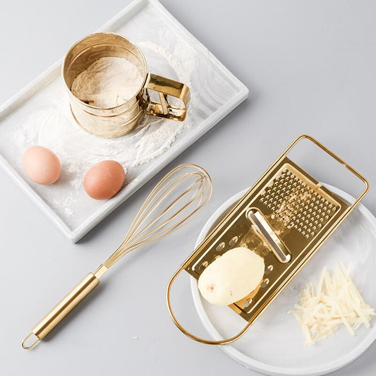 Golden Stainless Kitchen Tools The Unalia Brand