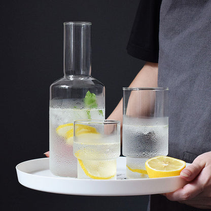 Minimalist Glass + Pitcher Set The Unalia Brand