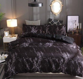 Marble Polyester Bedding Set The Unalia Brand