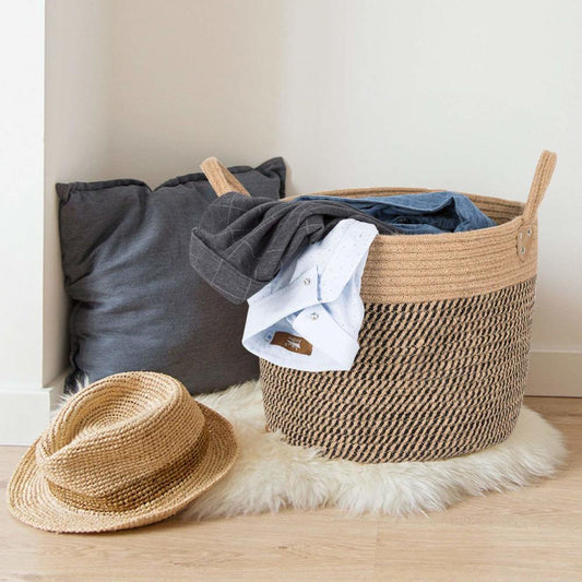 Assorted Hemp Rope Storage Basket The Unalia Brand