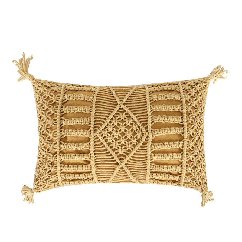 Bohemian Woven Cushion The Unalia Brand