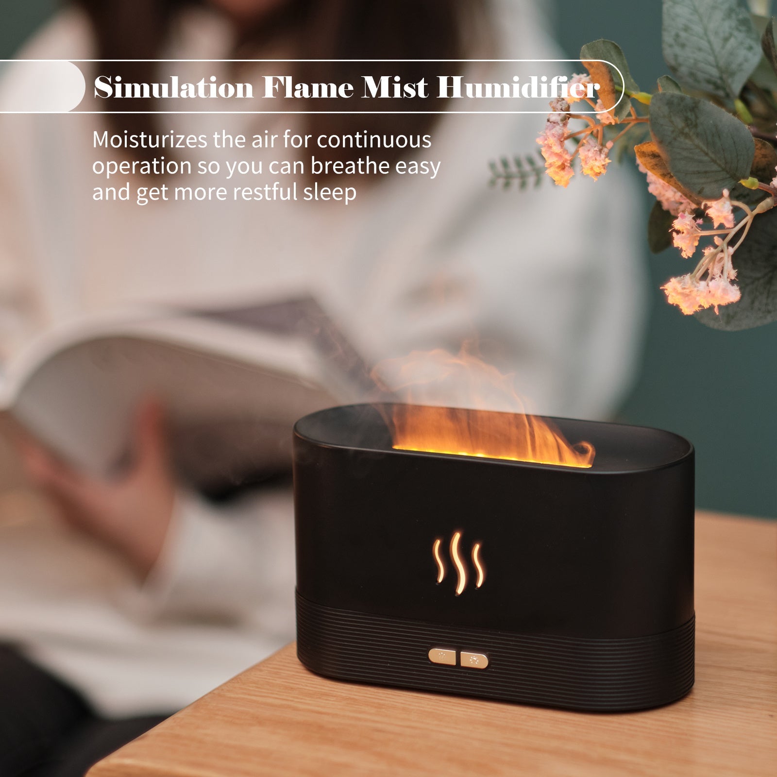 Flame Light Aroma Diffuser The Unalia Brand