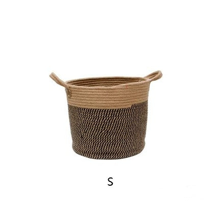 Assorted Hemp Rope Storage Basket The Unalia Brand