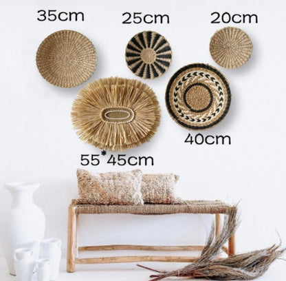 Moroccan Bohemian Wall Decor Hanging Plate The Unalia Brand