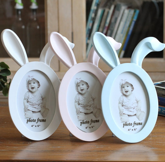 Cute Resin Animal Ears Photo Frame