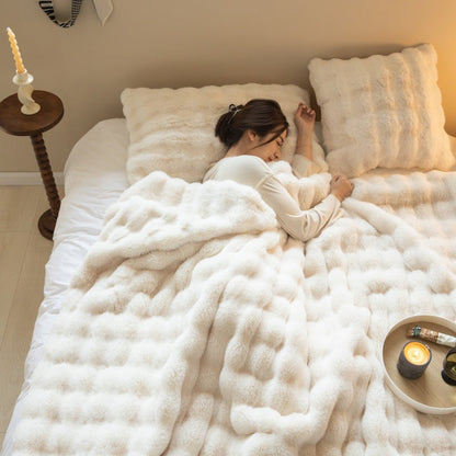 Assorted Bubble Blanket + Pillows The Unalia Brand