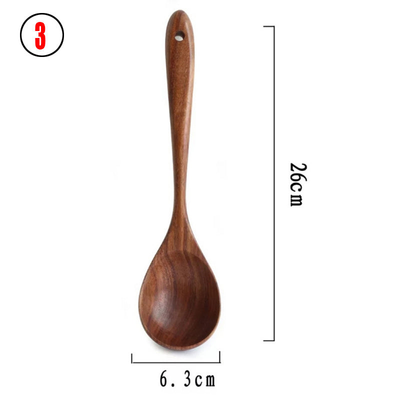 Natural Wood Wooden Spoon Set The Unalia Brand