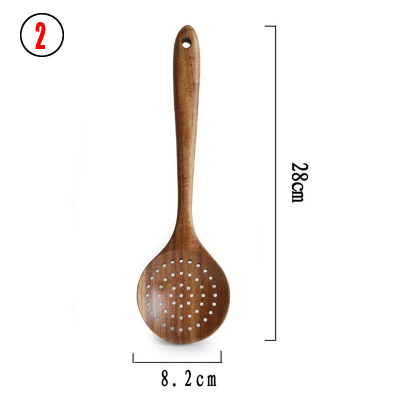 Natural Wood Wooden Spoon Set The Unalia Brand