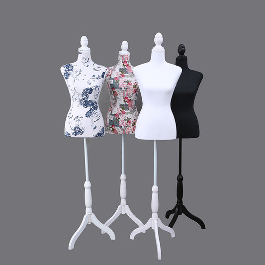 Half Body Printed Linen Fabric Can Be Inserted And Wrapped Around Models The Unalia Brand