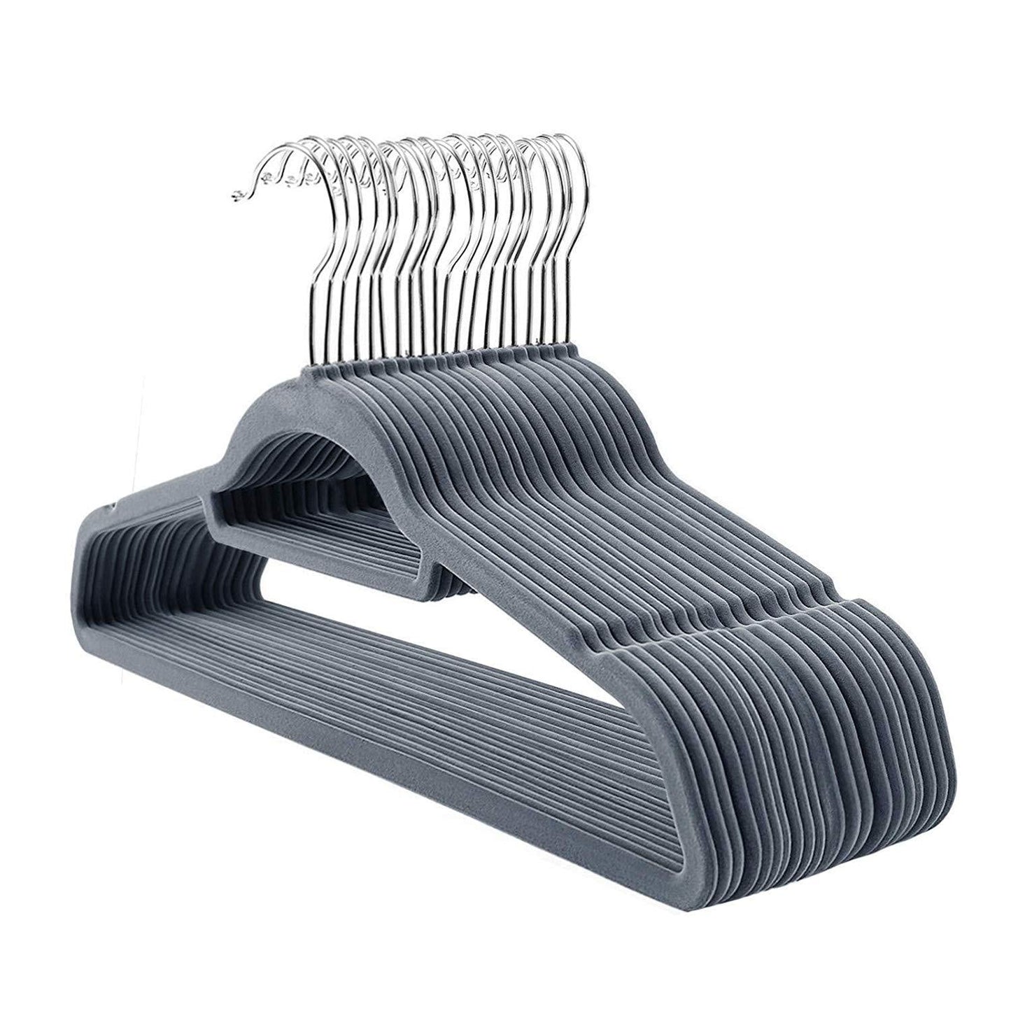 Thickened antiskid flocking clothes rack The Unalia Brand