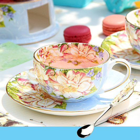 Assorted Floral Pianted Tea Set The Unalia Brand