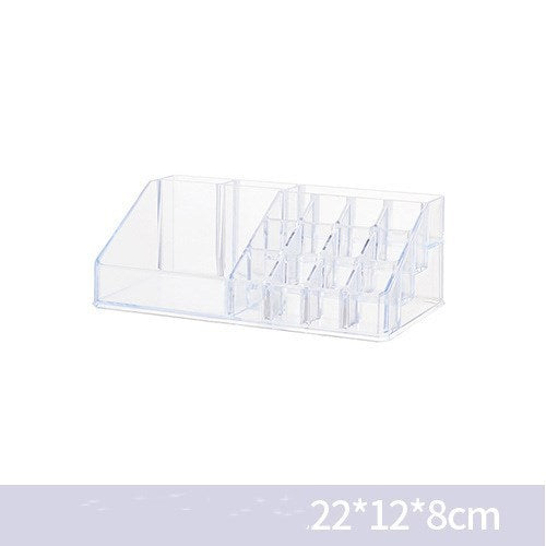 Transparent Plastic Makeup Table Finishing Box, Cosmetic Storage Box The Unalia Brand