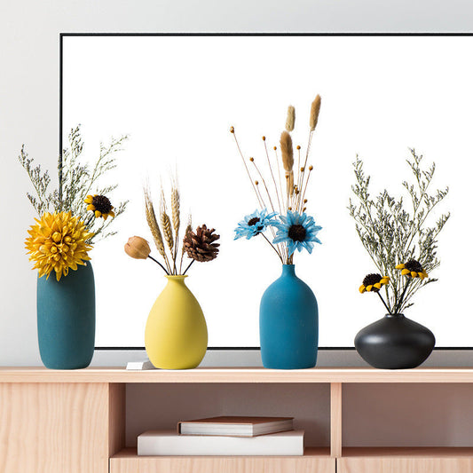 Assorted Handmade Matte Vases The Unalia Brand