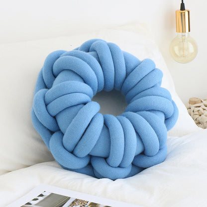 Donut Ring Throw Pillow The Unalia Brand