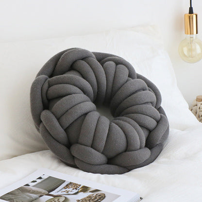 Donut Ring Throw Pillow The Unalia Brand