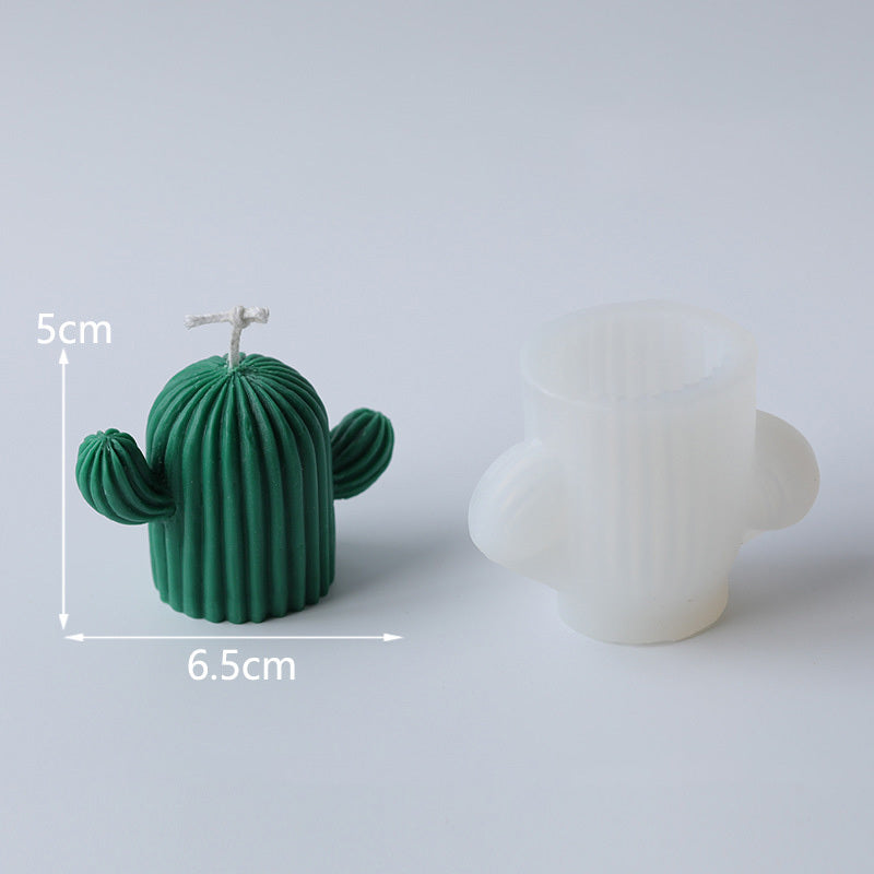 Cactus Silicone Candle Mould Shape The Unalia Brand