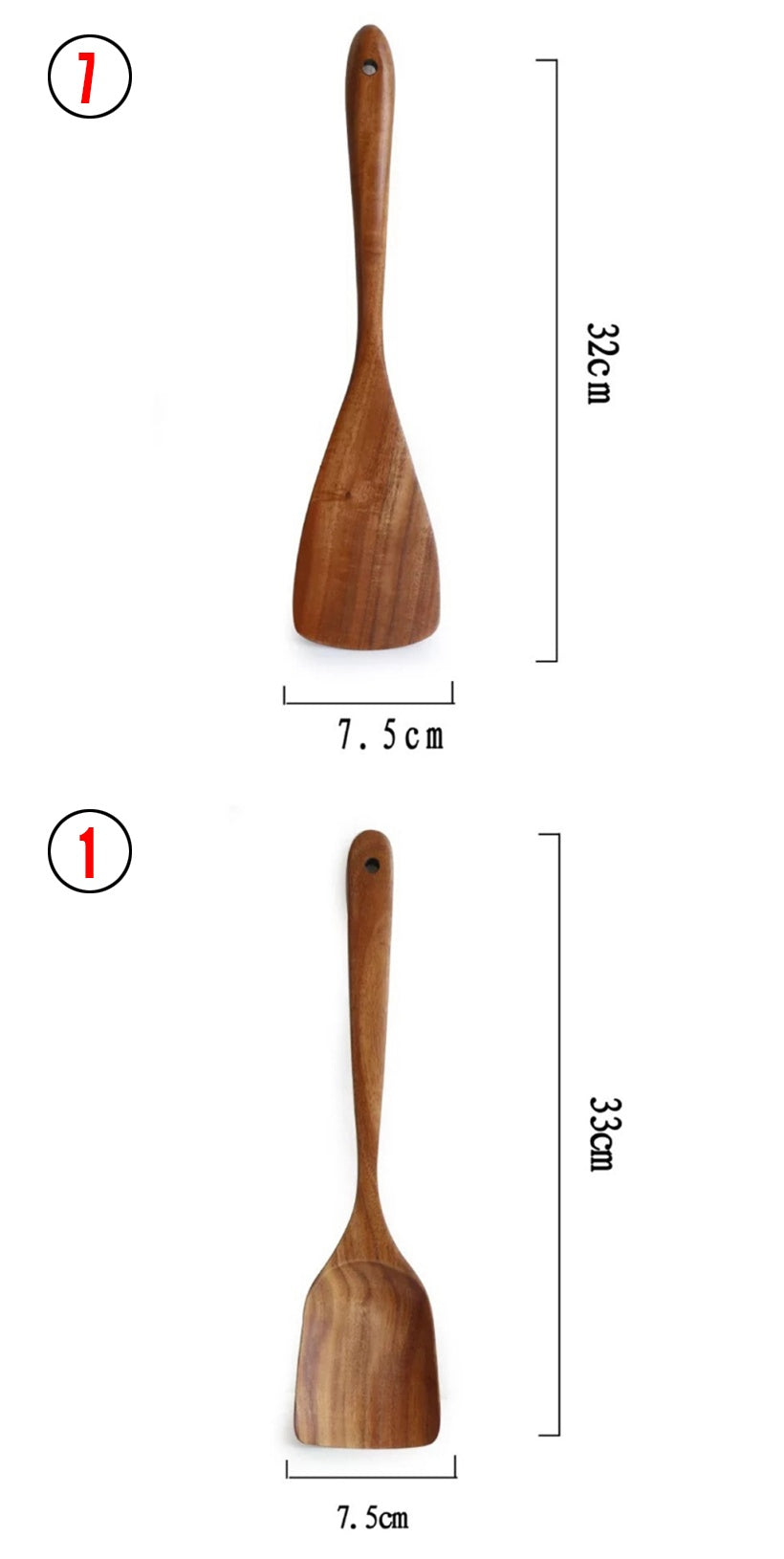 Natural Wood Wooden Spoon Set The Unalia Brand