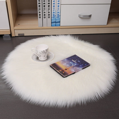 Plush Fuzzy Round Carpet The Unalia Brand