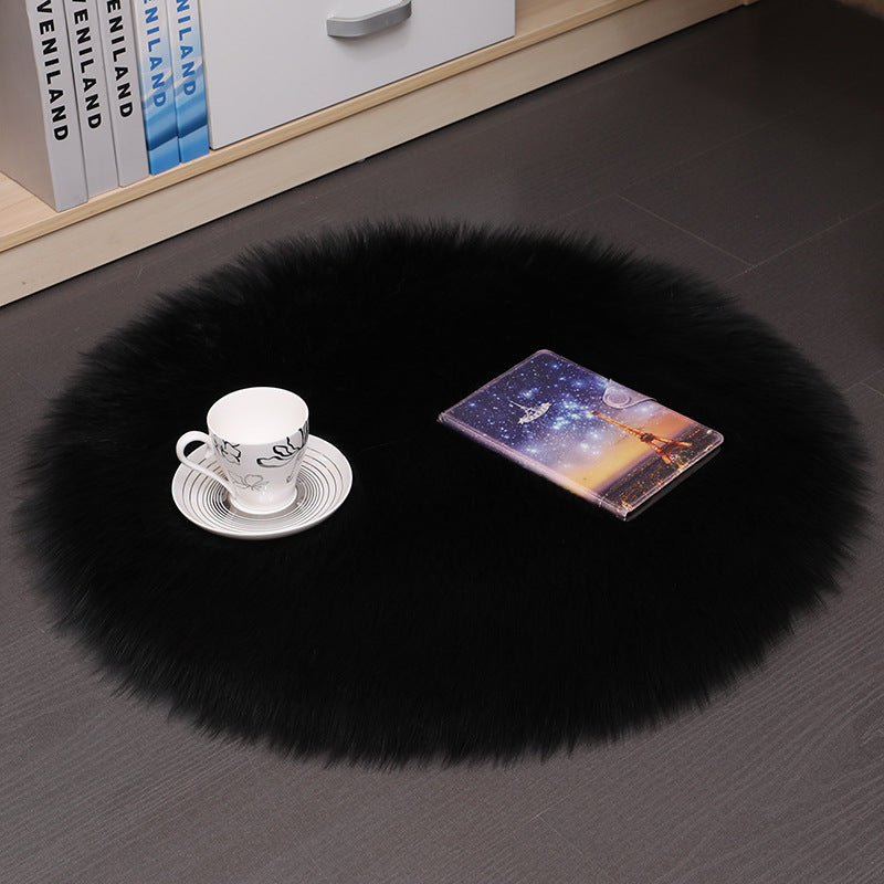 Plush Fuzzy Round Carpet The Unalia Brand