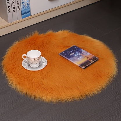 Plush Fuzzy Round Carpet The Unalia Brand