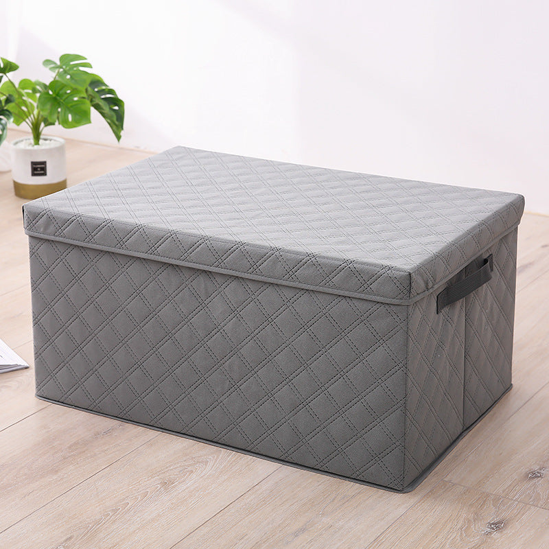 Thickened Non-woven Diamond Lattice Portable Quilt Storage Bag The Unalia Brand